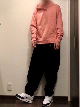 「B ONE SOUL（ビーワンソウル）のアイテム」を使った、YAMAさん（メンズ・181cm）の秋コーディネート