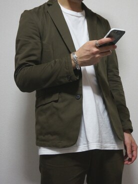 「RED KAP（レッドキャップ）のアイテム（Tシャツ/カットソー）」を使った、Ryo     さん（メンズ・171cm）の夏コーディネート