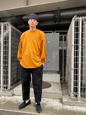 岡垣内拓/Taku  Okagochiさん（メンズ・181cm）の春コーディネート