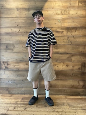 山本 楽人さん(メンズ・173cm)の春コーディネート