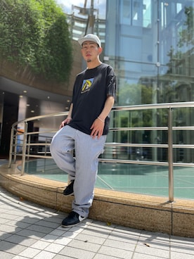 山本 楽人さん（メンズ・173cm）の春コーディネート