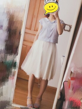 黑眼圈熊猫🐼さん(レディース・161cm)の夏コーディネート