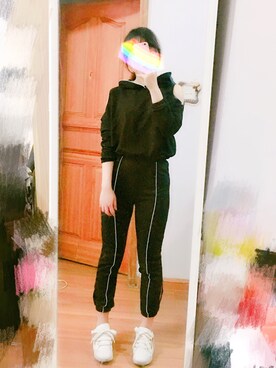 黑眼圈熊猫🐼さんのコーディネート