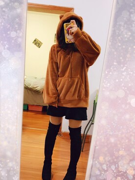 黑眼圈熊猫🐼さんのコーディネート