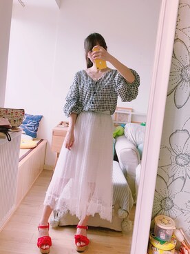 黑眼圈熊猫🐼さんのコーディネート