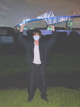 むちゃそりーにさん(メンズ・172cm)の夏コーディネート