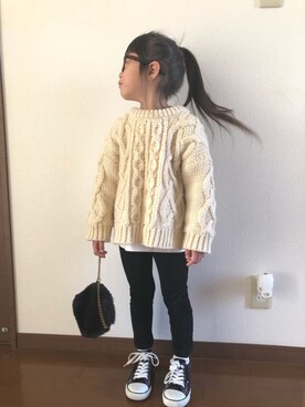 kotochanさん（キッズ・100cm）の冬コーディネート