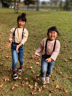 kotochanさん（キッズ・110cm）の秋コーディネート