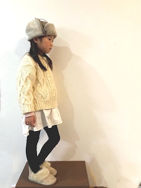 kotochanさん（キッズ・110cm）の冬コーディネート