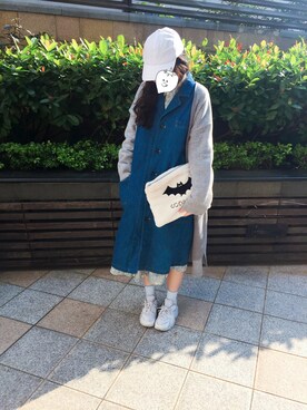 EllieChaCha♥︎さん（レディース・157cm）の冬コーディネート