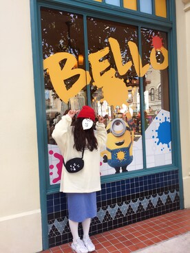 EllieChaCha♥︎さん（レディース・157cm）の冬コーディネート