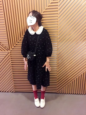 EllieChaCha♥︎さん（レディース・157cm）の冬コーディネート