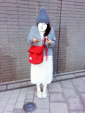 EllieChaCha♥︎さん（レディース・157cm）の冬コーディネート