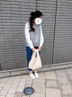 EllieChaCha♥︎さん（レディース・157cm）の冬コーディネート