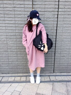 EllieChaCha♥︎さん（レディース・157cm）の春コーディネート
