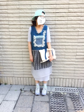 EllieChaCha♥︎さん(レディース・157cm)の春コーディネート