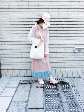 EllieChaCha♥︎さん（レディース・157cm）の冬コーディネート