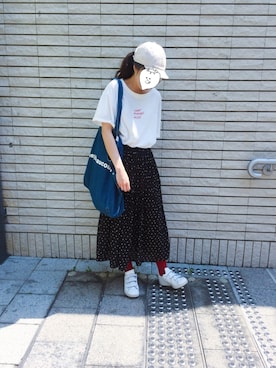 EllieChaCha♥︎さん（レディース・157cm）の春コーディネート