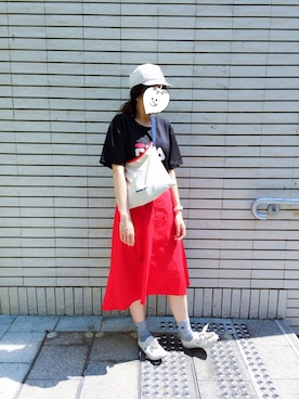 EllieChaCha♥︎さん(レディース・157cm)の夏コーディネート