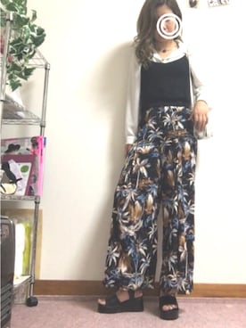 「EMODA（エモダ）のアイテム（ピアス（両耳用））」を使った、ifuziさん（レディース・160cm）の春コーディネート
