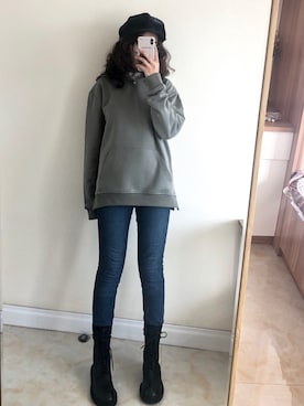 「盐系风格」｜「アイテム（その他シューズ）」を使った、Santtu さん（レディース・162cm）の秋コーディネート