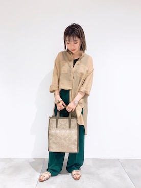 beeeさん（レディース・156cm）の夏コーディネート