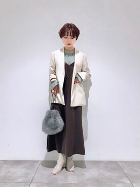 beeeさん（レディース・156cm）の冬コーディネート