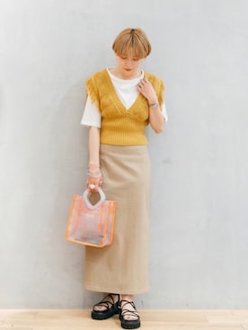 beeeさん（レディース・156cm）の夏コーディネート