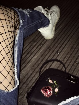 「GAL FIT（ギャルフィット）のアイテム（バッグ）」を使った、ほのさん（レディース・153cm）の夏コーディネート