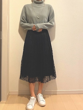 「CLAE（クレイ）のアイテム」を使った、1s0さん（レディース・168cm）の春コーディネート