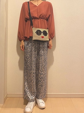 「CLAE（クレイ）のアイテム」を使った、1s0さん（レディース・168cm）の春コーディネート