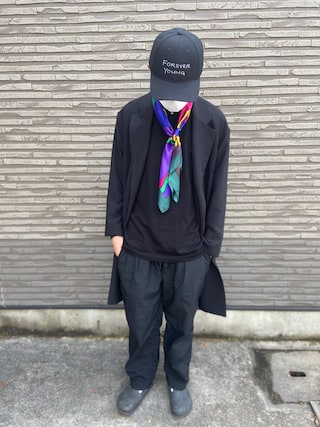 美品　DAISUKE OBANA PE CHESTER COAT ブラック UNITED ARROWS & SONS（ユナイテッドアローズアンドサンズ）の