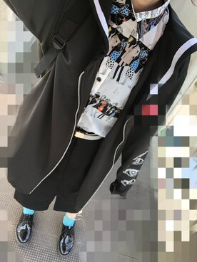 「Libby&Rose（リビーアンドローズ）のアイテム（シャツ/ブラウス）」を使った、ありさん（レディース・161cm）の春コーディネート