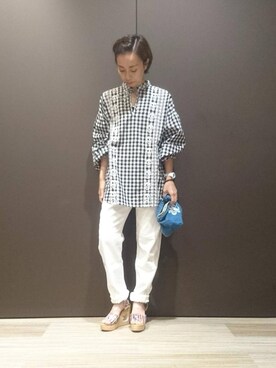 noriko.fさん（レディース・153cm）の夏コーディネート