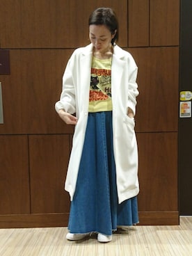 noriko.fさん（レディース・153cm）の春コーディネート