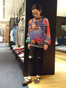 noriko.fさん（レディース・153cm）の春コーディネート