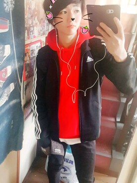 「アイテム（フォーマルスーツ/小物、シルバー系）」を使った、はやとさん（メンズ・176cm）の冬コーディネート