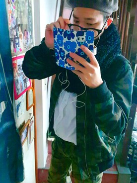 「アイテム（スーツジャケット、ゴールド系）」を使った、はやとさん（メンズ・176cm）の冬コーディネート