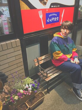 「アイテム（フォーマルスーツ/小物）」を使った、はやとさん（メンズ・176cm・10代）の冬コーディネート