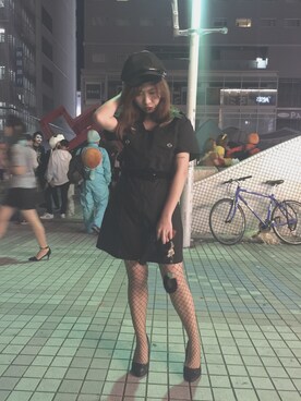 「wearhalloween2017」｜「アイテム（ワンピース/ドレス）」を使った、pinxkoさん（レディース・152cm）の秋コーディネート