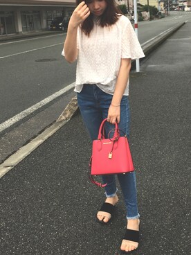 pinxkoさん（レディース・153cm）の夏コーディネート