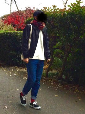 たけちゃんさん（メンズ・171cm）の秋コーディネート