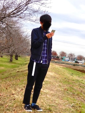 たけちゃんさん(メンズ・171cm)の冬コーディネート