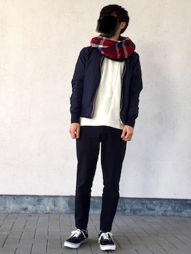 たけちゃんさん（メンズ・171cm）の冬コーディネート