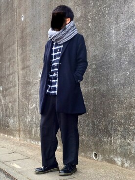 たけちゃんさん（メンズ・171cm）の冬コーディネート