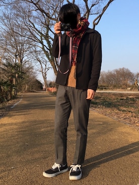 たけちゃんさん（メンズ・171cm）の冬コーディネート