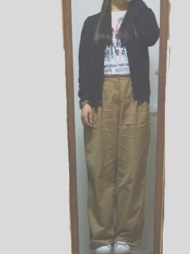 かほさん（レディース・159cm）の春コーディネート