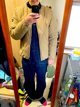 「YETI（イエティ）のアイテム」を使った、ぴろたんさん（メンズ・176cm）の冬コーディネート