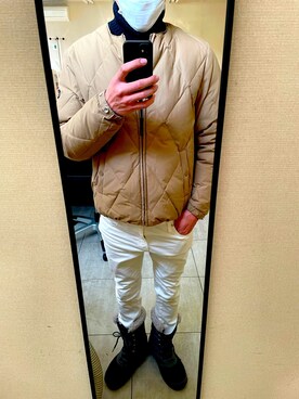 「YETI（イエティ）のアイテム」を使った、ぴろたんさん（メンズ・176cm）の冬コーディネート