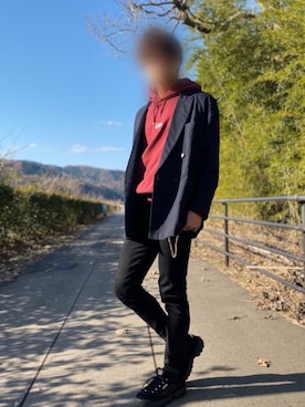 やそさん（メンズ・181cm）の冬コーディネート